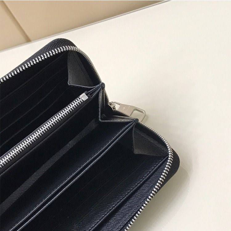 ルイヴィトンコピーM80020 Brazza 高品質  財布 ファスナ付き  長財布 メンズ レディース
