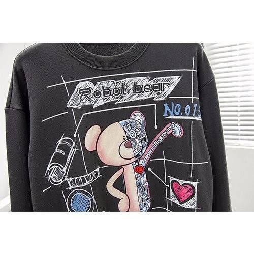 【13DE MARZO】メンズファッション フード Tシャツ パーカー  