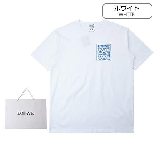 ロエベ偽物 メンズ レディース 半袖Tシャツ