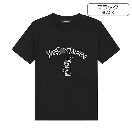 サンローランコピーメンズ レディース 半袖Tシャツ