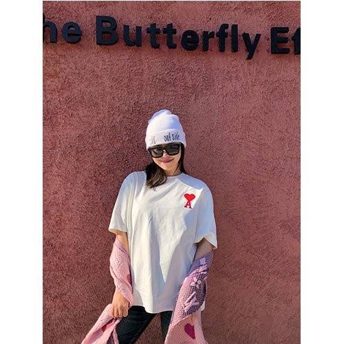 【AMI】メンズ レディース 半袖Tシャツ  