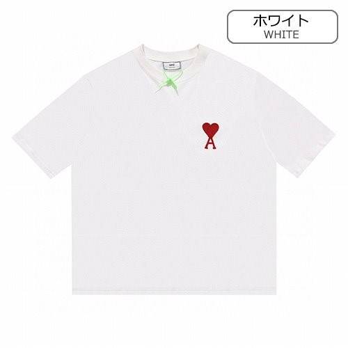 【AMI】メンズ レディース 半袖Tシャツ  
