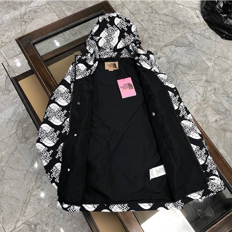 【グッチ】×【ノースフェイス 】 ジャケット　アウター　メンズファッション  