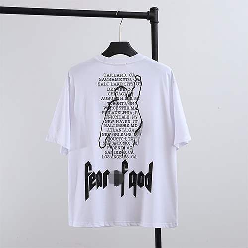 フィアオブゴッド コピー × RAGE メンズ レディース 半袖Tシャツ