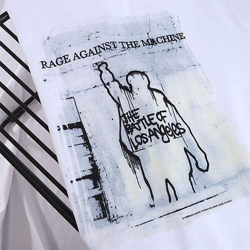 フィアオブゴッド コピー × RAGE メンズ レディース 半袖Tシャツ