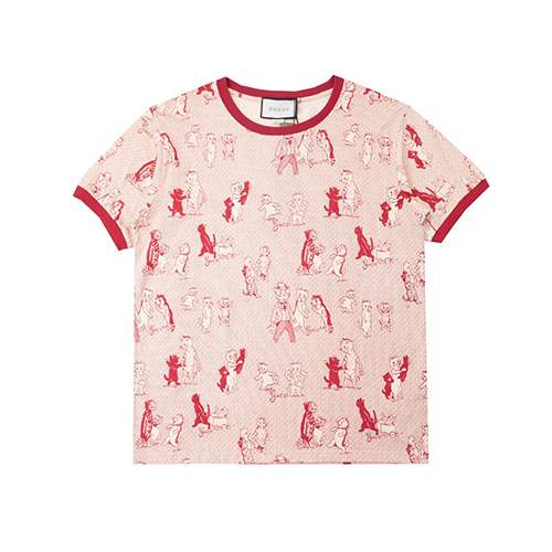 【グッチ】メンズ レディース 半袖Tシャツ 