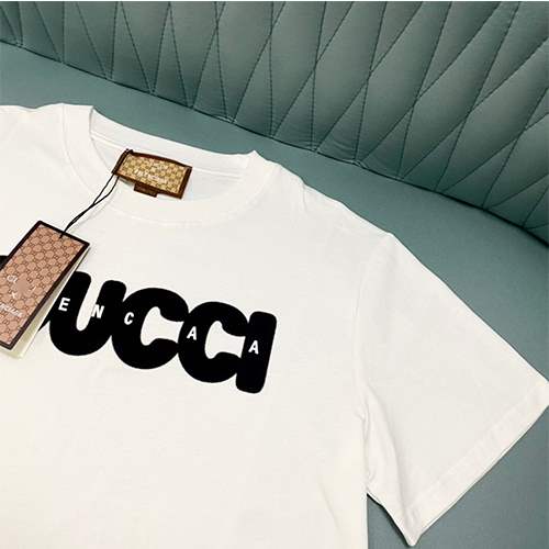 【バレンシアガ】×【グッチ】メンズ レディース 半袖Tシャツ 