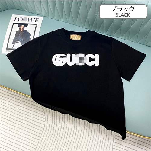 【バレンシアガ】×【グッチ】メンズ レディース 半袖Tシャツ 