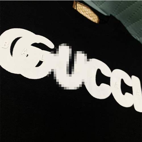 【バレンシアガ】×【グッチ】メンズ レディース 半袖Tシャツ 