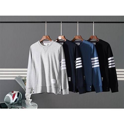 トムブラウンコピーメンズ レディース 長袖　スウェットTシャツ
