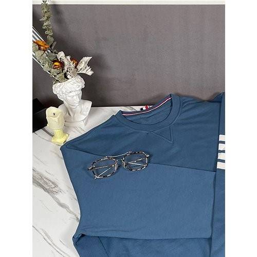 トムブラウンコピーメンズ レディース 長袖　スウェットTシャツ