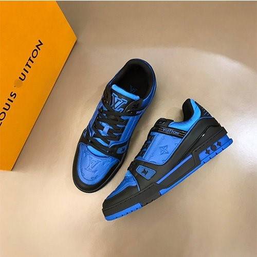 【ルイヴ*トン】L.Trainer 高品質 メンズ   スニーカー  