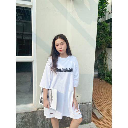 【バレンシアガ】メンズ レディース 半袖Tシャツ 