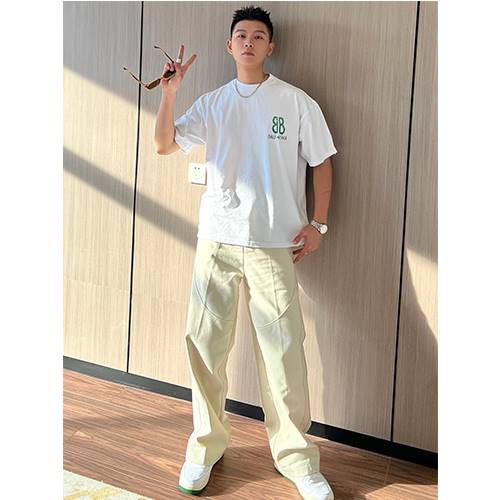 【バレンシアガ】メンズ レディース 半袖Tシャツ 