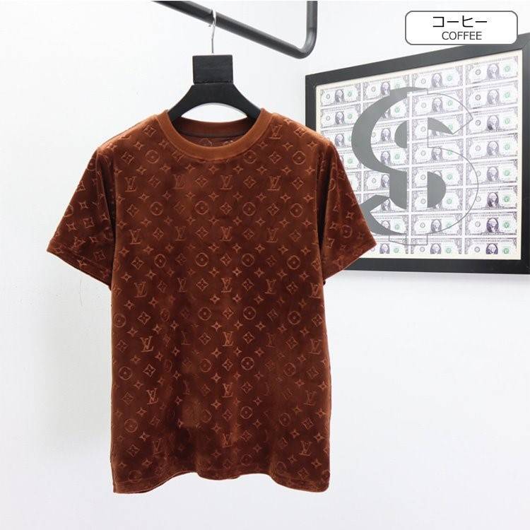 【ルイヴ*トン】メンズ レディース 半袖Tシャツ  