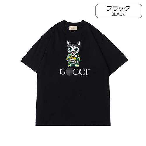 【グッチ】メンズ レディース 半袖Tシャツ 