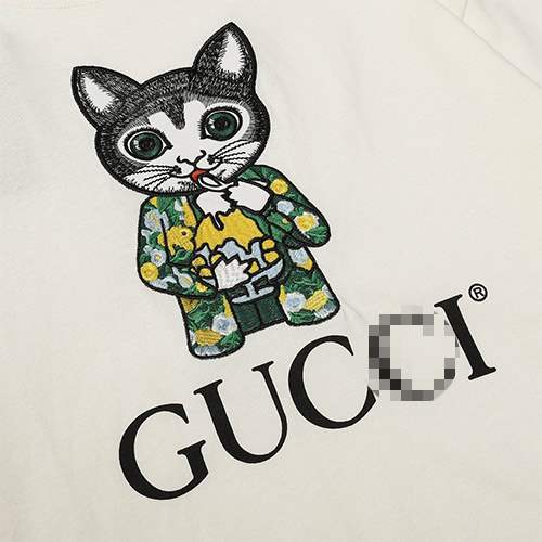 【グッチ】メンズ レディース 半袖Tシャツ 