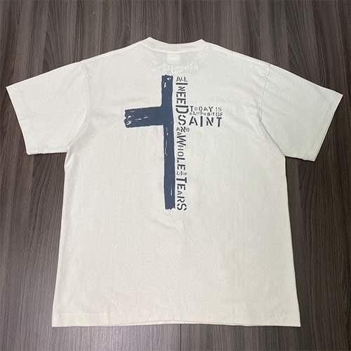 セント マイケル × DENIM TEARS メンズ レディース 半袖Tシャツ