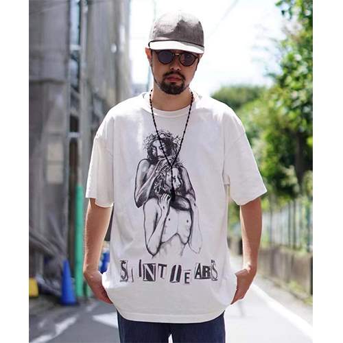 セント マイケル × DENIM TEARS  メンズ レディース 半袖Tシャツ