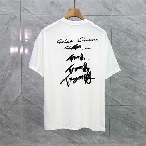 【リックオウエンス】×【TOMMY CASH】メンズ レディース 半袖Tシャツ 