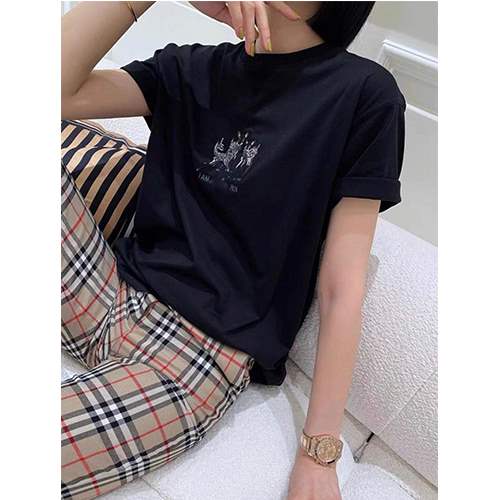 【バーバリー】メンズ レディース 半袖Tシャツ 