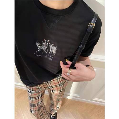 【バーバリー】メンズ レディース 半袖Tシャツ 
