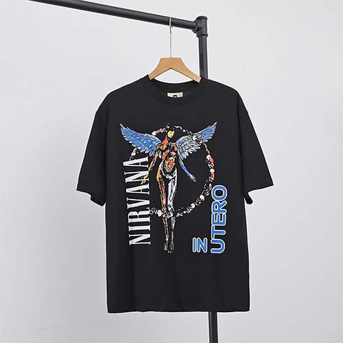 NIRVANAメンズ レディース 半袖Tシャツ