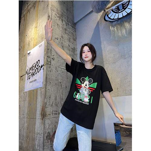 【グッチ】メンズ レディース 半袖Tシャツ 