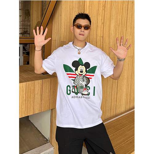 【グッチ】メンズ レディース 半袖Tシャツ 