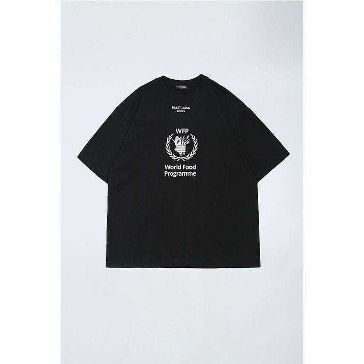 【バレンシアガ】 高品質 メンズ レディース 半袖Tシャツ    