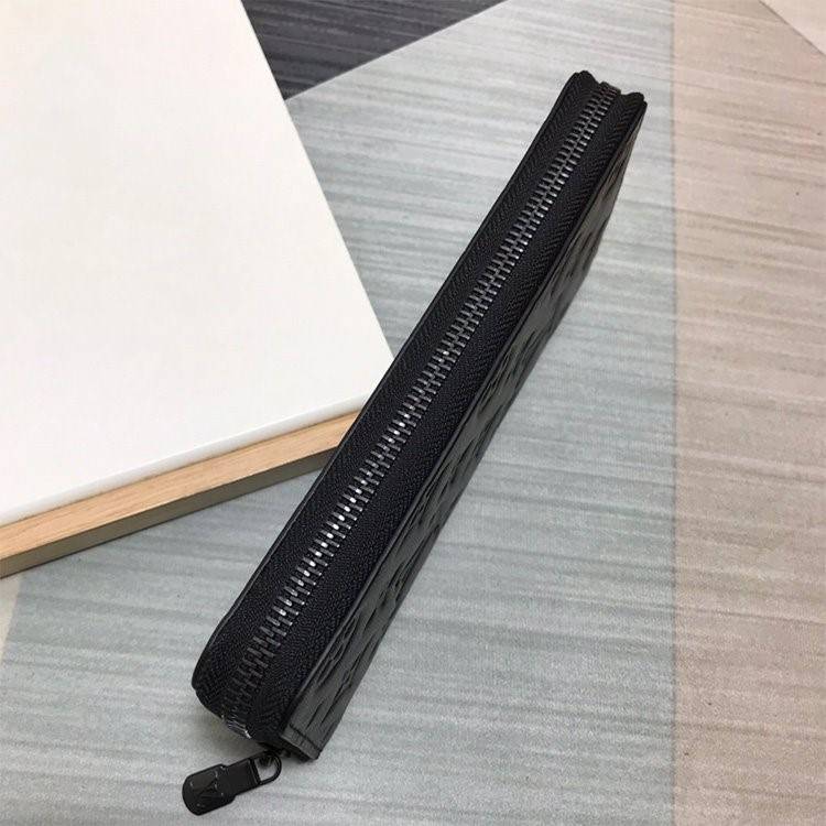 ルイヴィトンコピー   モノグラム シャドウ ジッパー ウォレット ヴァーティカル  長財布 M62902