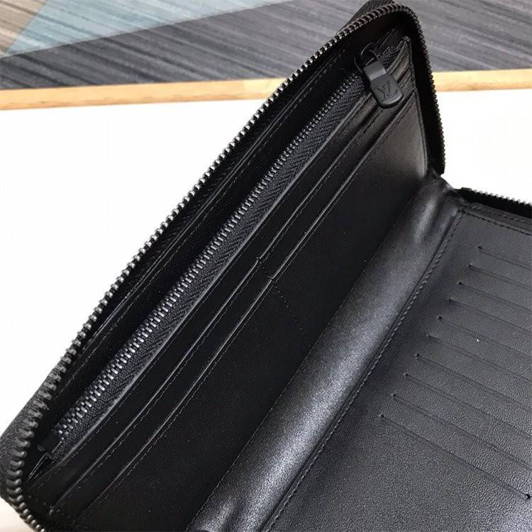 ルイヴィトンコピー   モノグラム シャドウ ジッパー ウォレット ヴァーティカル  長財布 M62902