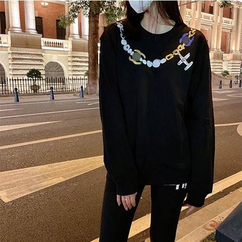 【C-BRAND】メンズ レディース 長袖　スウェットTシャツ  