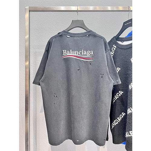 【バレンシアガ】メンズ レディース 半袖Tシャツ 