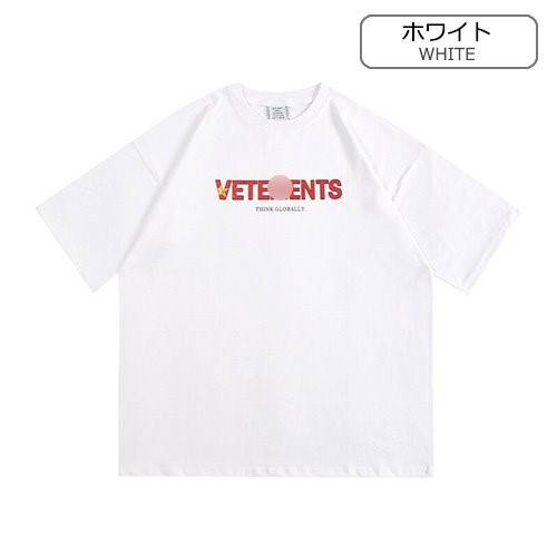 【ヴェトモン】メンズ レディース 半袖Tシャツ  