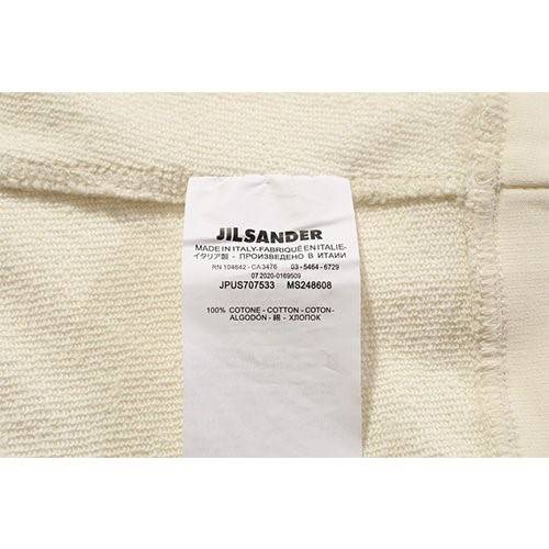 【JIL SANDER】メンズ レディース 長袖　スウェットTシャツ 