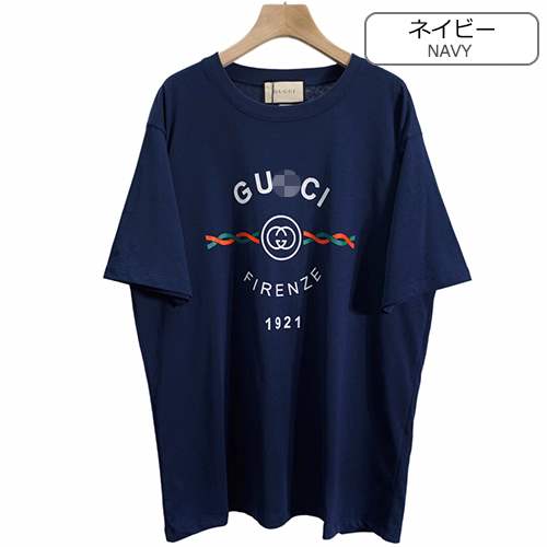 【グッチ】メンズ レディース 半袖Tシャツ 