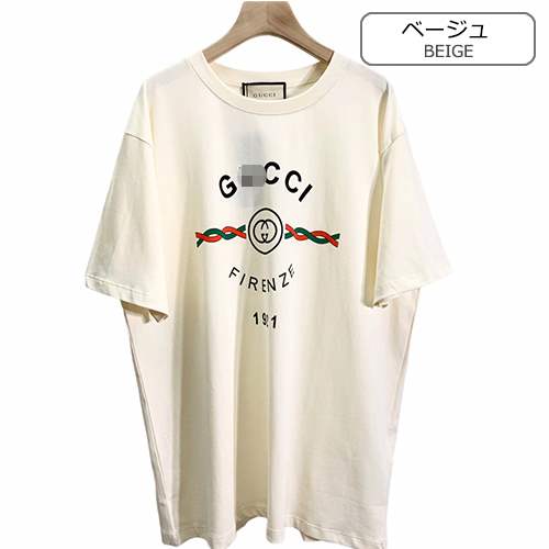 【グッチ】メンズ レディース 半袖Tシャツ 