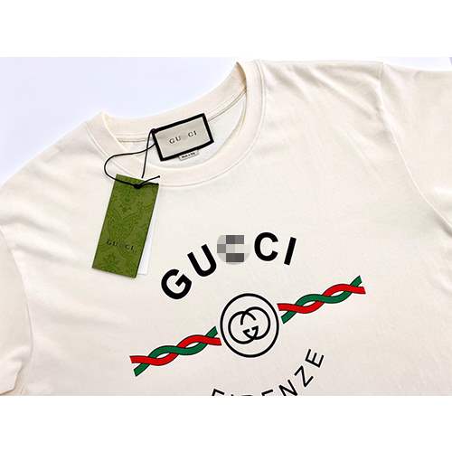 【グッチ】メンズ レディース 半袖Tシャツ 