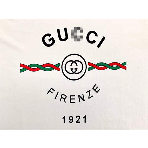 【グッチ】メンズ レディース 半袖Tシャツ 