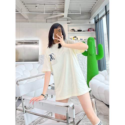 【ルイヴ*トン】メンズ レディース 半袖Tシャツ 
