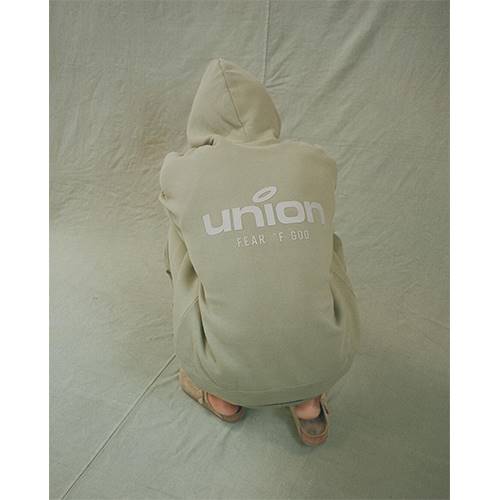 フィアオブゴッド偽物  × UNION フード Tシャツ パーカー