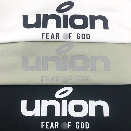 フィアオブゴッド偽物  × UNION フード Tシャツ パーカー