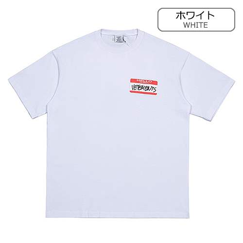 ヴェトモンコピー メンズ レディース 半袖Tシャツ