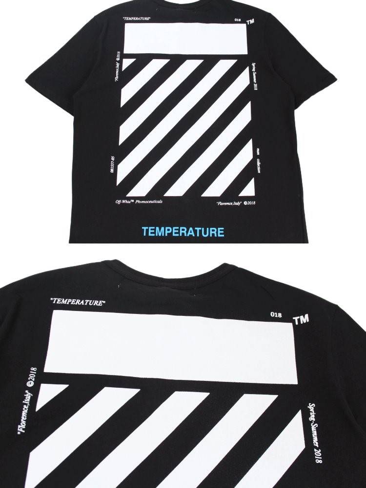 【オ*ホワイト OFF WHITE】メンズ レディース 半袖Tシャツ  