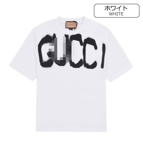 【バレンシアガ】×【グッチ】メンズ レディース 半袖Tシャツ 