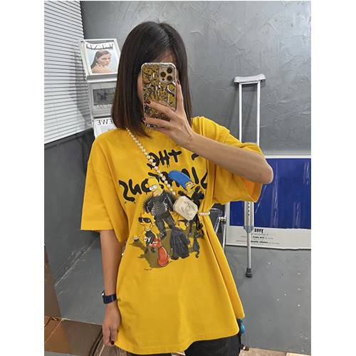 【バレンシアガ】メンズ レディース 半袖Tシャツ