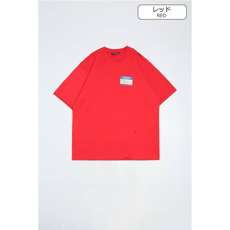 【バレンシアガ】高品質 メンズ レディース 半袖Tシャツ   