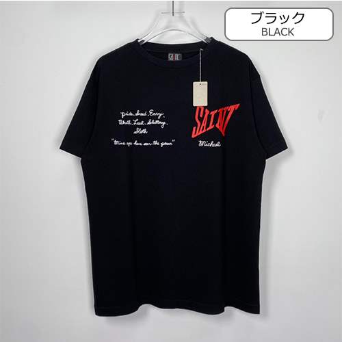 セント マイケルコピー メンズ レディース 半袖Tシャツ