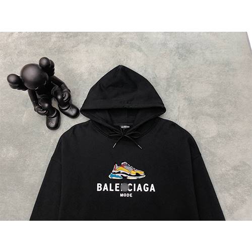 バレンシアガ コピー   フード Tシャツ パーカー